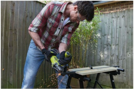 Угловая шлифмашина Ryobi RAG950-125S 5133002495