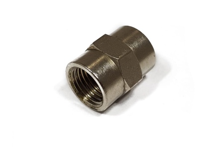 Фитинг (1/4F - 1/4F) Camozzi 2543 1/4