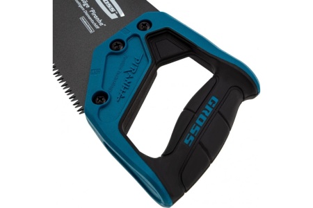 Ножовка по дереву GROSS PIRANHA, 400 мм, 7 TPI, 3D-зуб, тефл. покрытие, 2-х комп. рукоятка 24113