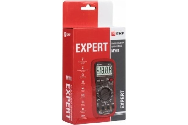 Цифровой мультиметр EKF MY61 Expert In-180701-pm61