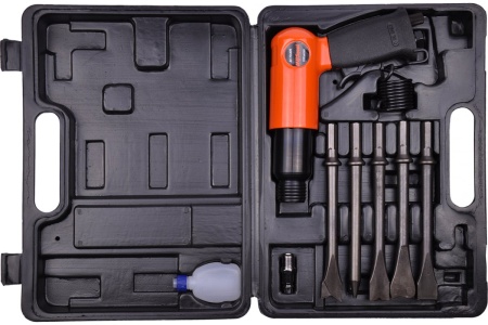 Пневмозубило с набором насадок AV Steel AV-701809