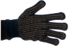 Трикотажные перчатки СИБРТЕХ , акрил, ПВХ гель Протектор, синие, оверлок 68665