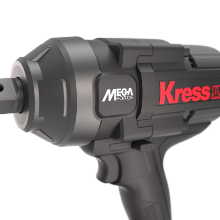 Гайковерт аккумуляторный бесщеточный KRESS KU35.91, 20В, 3/4", 1700 Нм, без АКБ и ЗУ, кейс Гайковерт аккумуляторный бесщеточный KRESS KU35.91, 20В, 3/4", 1700 Нм, без АКБ и ЗУ, кейс