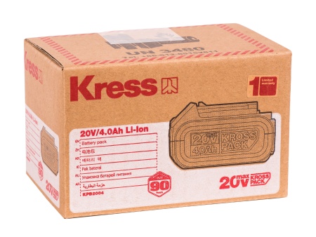 Аккумулятор KRESS KPB2004, 20В, 4.0Ач
