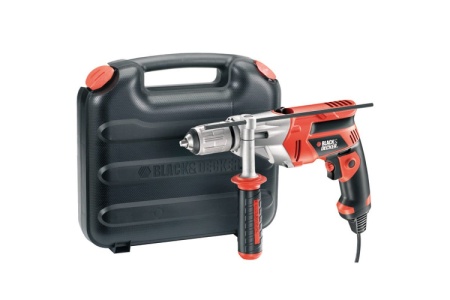 Ударная дрель Black+DECKER KR 803 K