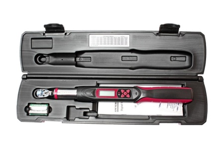 Динамометрический ключ с цифровой индикацией JTC-4603, 1/4", 6-30 Нм, 390мм