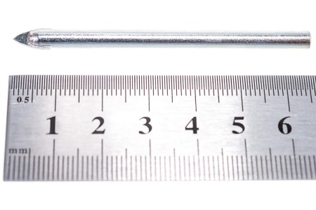 Сверло по стеклу (5 мм) ПРАКТИКА 038-456