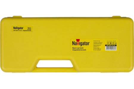 Гидравлический пресс Navigator NHT-Pg03-10-120 ручной, плавный ход 80387