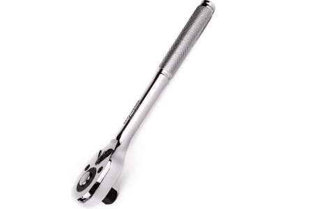 Трещотка 1/2 45-зубцов 255мм с металической рифленой ручкой , шт AV Steel AV-528614