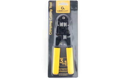 Обжимной инструмент Cablexpert для витой пары RJ-45 8p8c T-210