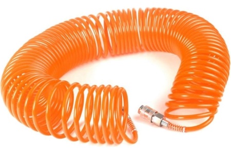 Шланг спиральный полиуретановый (15 м; 6х8 мм; 10 бар) PATRIOT PU 15