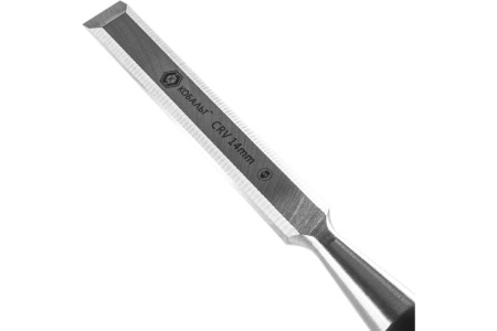 Плоская стамеска (14 х 140 мм, CR-V, блистер) КОБАЛЬТ 245-541