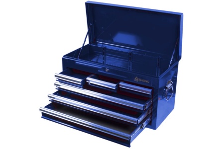 Инструментальный ящик с 6 полками МАСТАК синий 511-06570B Инструментальный ящик с 6 полками МАСТАК синий 511-06570B
