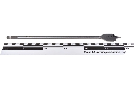 Сверло перовое по дереву (30х300 мм) ПРАКТИКА 774-245 Сверло перовое по дереву (30х300 мм) ПРАКТИКА 774-245