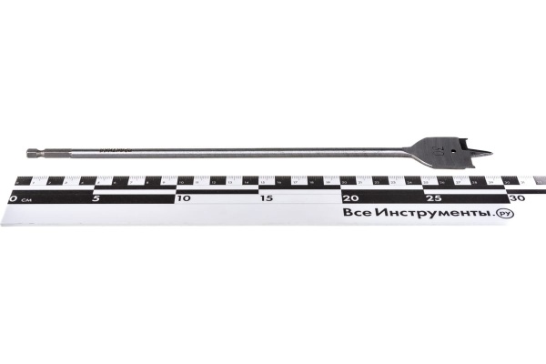 Сверло перовое по дереву (30х300 мм) ПРАКТИКА 774-245 Сверло перовое по дереву (30х300 мм) ПРАКТИКА 774-245