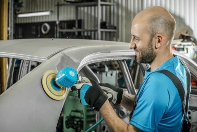 Пневматическая шлифовальная машина HOEGERT TECHNIK 150мм HT4R651