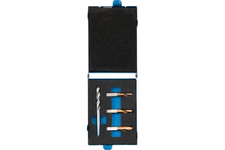 Набор сверл для удаления точечной сварки 4 предмета (6.5 мм, 8 мм x2 шт, 10 мм) AV Steel AV-921188