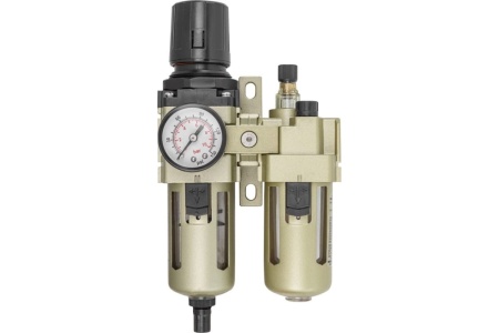 Блок подготовки воздуха фильтр-регулятор+лубрикатор (1/4", 10 Мкм, 1700 л/мин, 0-10 bar, рабочая температура 5-60°) Forcekraft FK-AC3010-02 Блок подготовки воздуха фильтр-регулятор+лубрикатор (1/4", 10 Мкм, 1700 л/мин, 0-10 bar, рабочая температура 5-60°) Forcekraft FK-AC3010-02