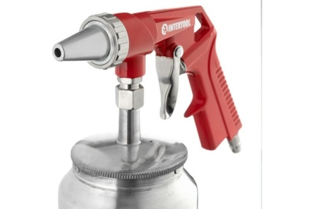 Пескоструйный пневматический пистолет INTERTOOL PT-0707