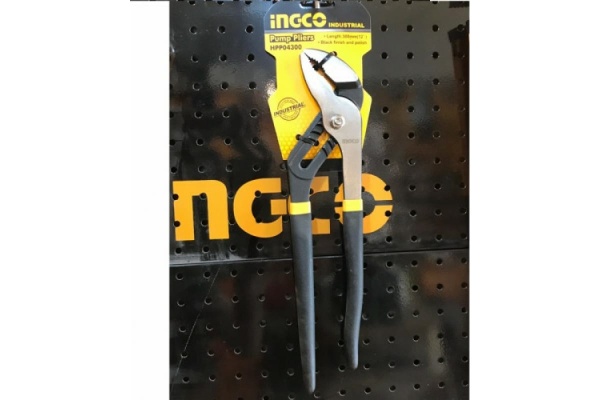 Универсальные переставные клещи INGCO 300мм INDUSTRIAL HPP04300
