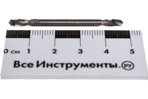 Сверло по металлу двустороннее (2 шт; 3.2 мм) ПРАКТИКА 037-763 Сверло по металлу двустороннее (2 шт; 3.2 мм) ПРАКТИКА 037-763