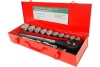 Набор 12-гранных торцевых головок 3/4, 22-50мм, 14шт в кейсе JTC-T615M