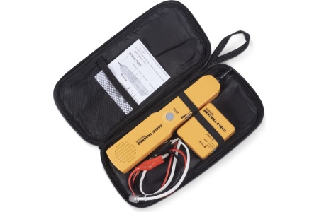 Тон-генератор Cabeus с крокодильчиками и телефонным разъемом HT-461