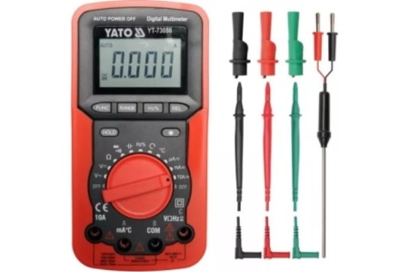 Универсальный цифровой измеритель YATO YT-73086