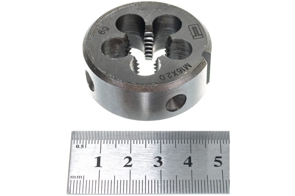 Плашка М16x2,0 мм СИБРТЕХ 77044