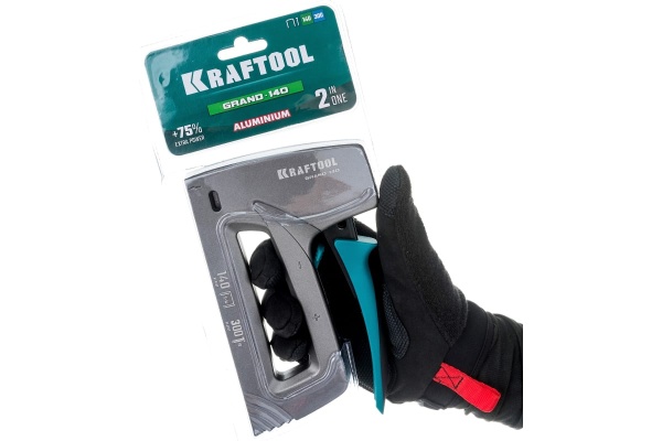 Алюминиевый степлер KRAFTOOL Grand-140 тип 140, 300 3194