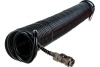 Шланг спиральный черный полиуретановый профи (15 м; 5х8 мм) Pegas pneumatic 4921