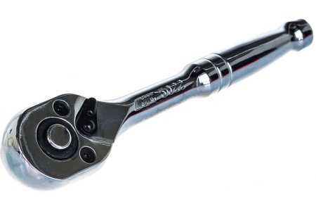 Трещотка 72-зубцовая, с металлической рукояткой (1/4”, 128 мм) JTC 5022