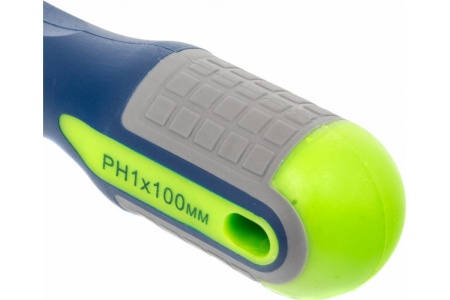 Отвертка Ph1х100мм, CrV, 3-х компонентная рукоятка СИБРТЕХ 11795 Отвертка Ph1х100мм, CrV, 3-х компонентная рукоятка СИБРТЕХ 11795