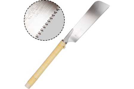 Пила Mikitool Gyokucho Kataba Proton Power Saw Ibarame, 240 мм, шаг 1,9 мм, деревянная рукоять М00020338