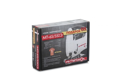 Лобзик Интерскол МП-65/550Э + подарок 101.1.1.20