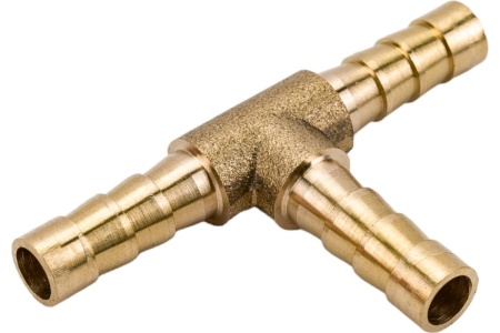 Тройник под шланг елочка 6 мм Pegas pneumatic 3501