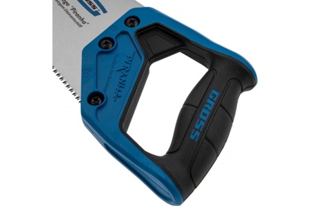 Ножовка по дереву GROSS PIRANHA, 300 мм, 11 TPI, 3D-зуб, 2-х комп. рукоятка 24123