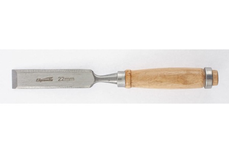 Долото-стамеска SPARTA 22 мм, деревянная рукоятка 242495