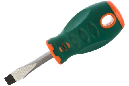 Стержневая шлицевая отвертка Jonnesway D71S638 ANTI-SLIP GRIP, SL6.5x38 мм 49955