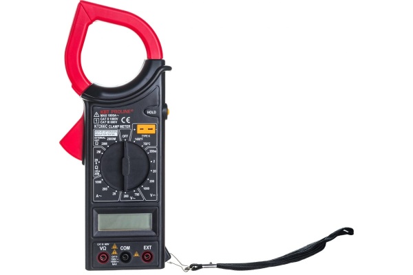 Цифровые токовые клещи КВТ KT 266C PROLINE 79132