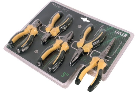Набор шарнирно-губцевого инструмента ROCKFORCE 5 предметов RF-5055B