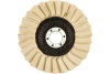 Круг полировальный лепестковый из натурального войлока (125х22,2 мм) MATRIX 75934