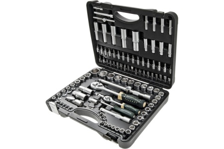 Набор торцевых головок и принадлежностей (108 предметов) ROCKFORCE RF-41082-5