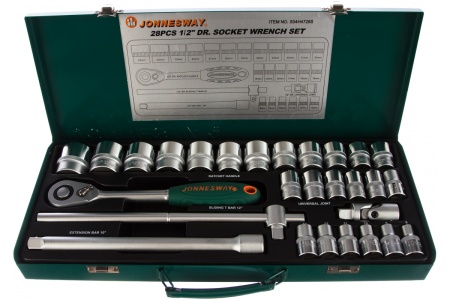 Набор торцевых головок 1/2"DR 8-34 мм Jonnesway S04H4728S