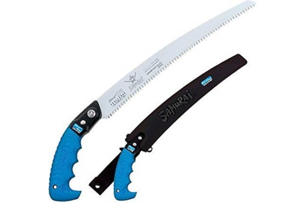 Пила с изогнутым полотном в чехле, с поясным креплением SAMURAI GCM-300-MH Пила с изогнутым полотном в чехле, с поясным креплением SAMURAI GCM-300-MH