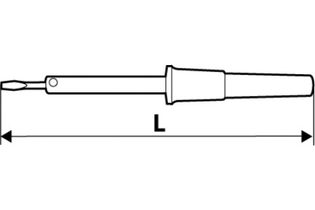 Электрический паяльник TOPEX 60 Вт 44E026