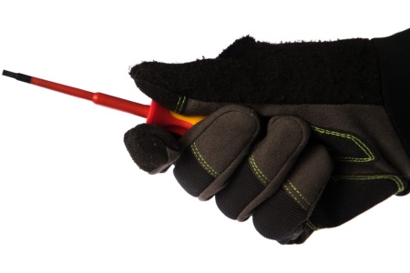 Диэлектрическая отвертка SL3х75мм, CrMo, до 1000В GROSS 12941