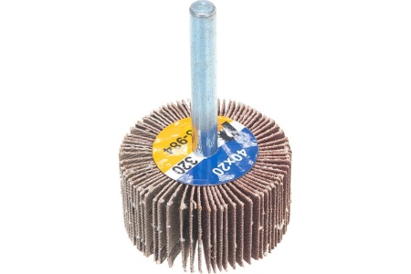 Круг лепестковый с оправкой (40х20 мм; P320) ПРАКТИКА 648-984