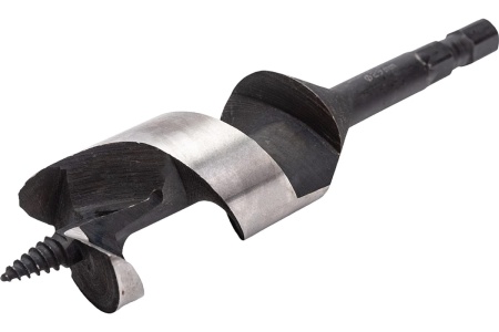 Спиральное сверло STAYER по дереву шестигранный хвостовик 29x130 мм 29480-130-29