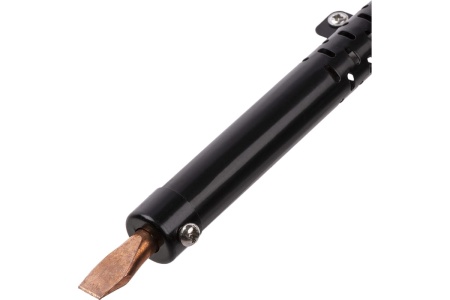 Паяльник TDM ПД-100, ЭПСН, мощность 100 Вт, 230 В, деревянная ручка, плоское жало, Гранит SQ1025-0405